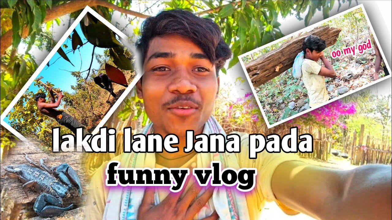 Lakdi Lana Jana Pada Funny Vlog 