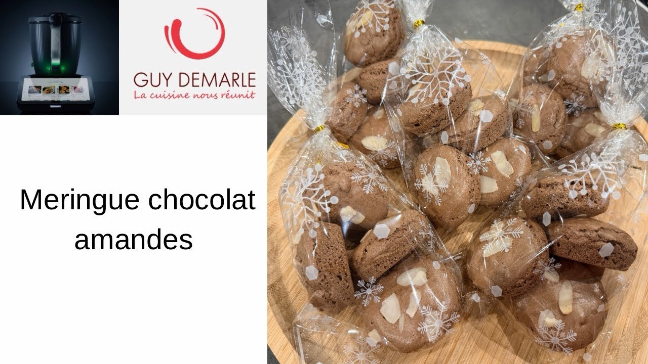 Meringue chocolat amandes 