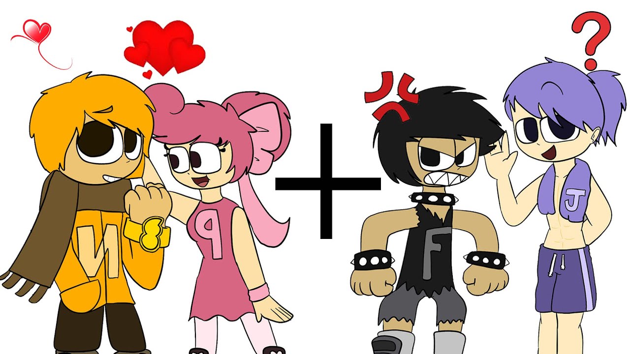 All Love in Alphabet Lore - but Art (Alphabet Lore Couple) - Full Compilation 6