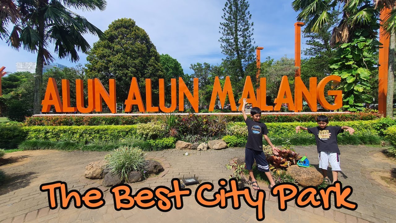 Taman Kota Terbaik || Alun-Alun Kota Malang – Jawa Timur
