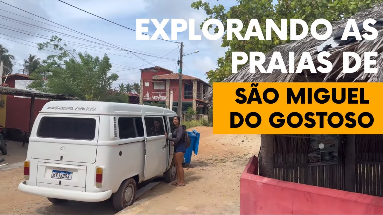 SÃO MIGUEL DO GOSTOSO: Roteiro Completo de Praias | Vlog Casal (T01 EP15)