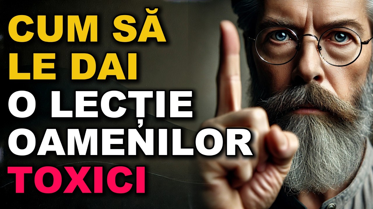 De ce OAMENII TOXICI rămân în VIAȚA TA | ÎNȚELEPCIUNE STOICĂ