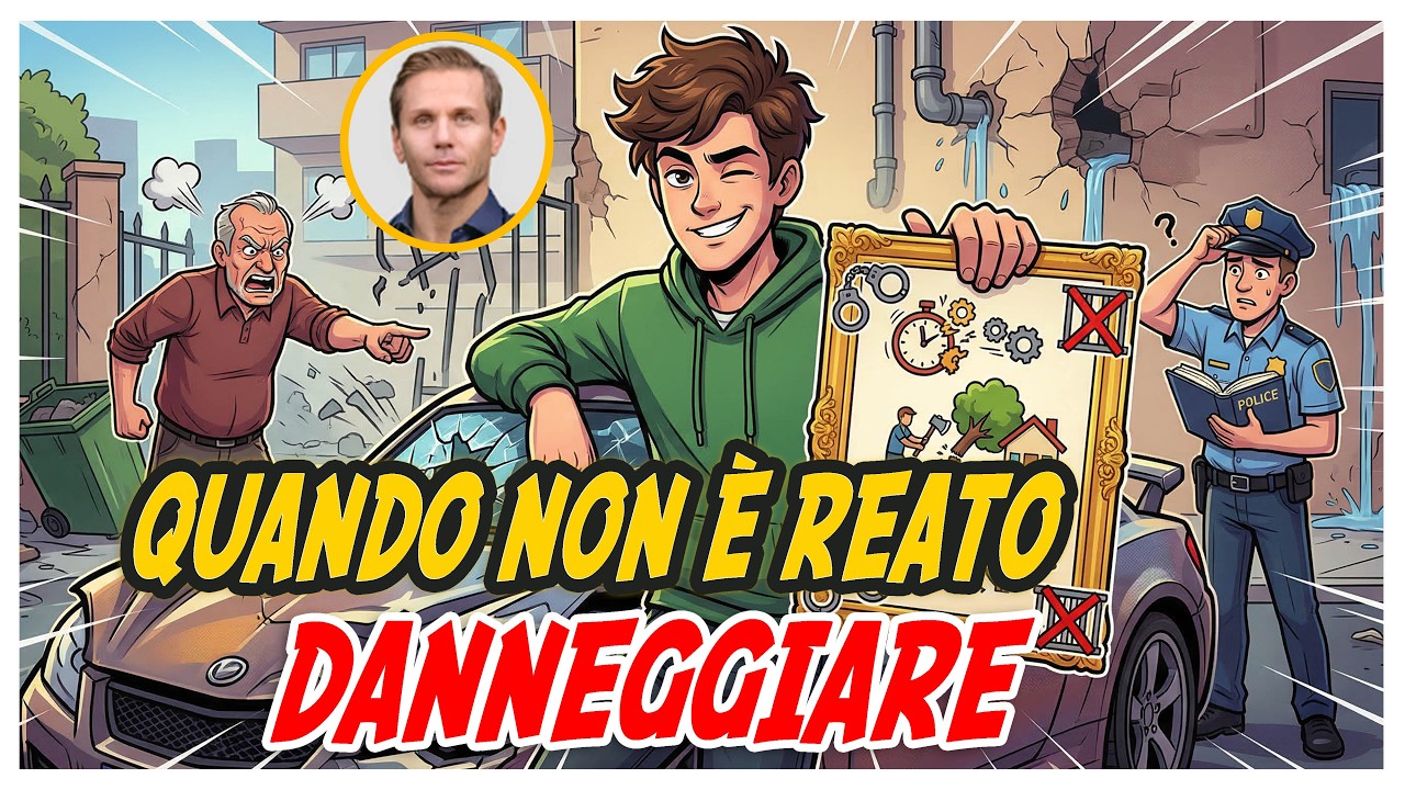 Quando non è REATO DANNEGGIARE | Avv. Angelo Greco