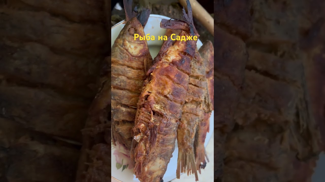 жареная на Садже рыба- самая вкусная!!! #готовимслюбовью #рецепт #домашняяеда #природа #едимдома