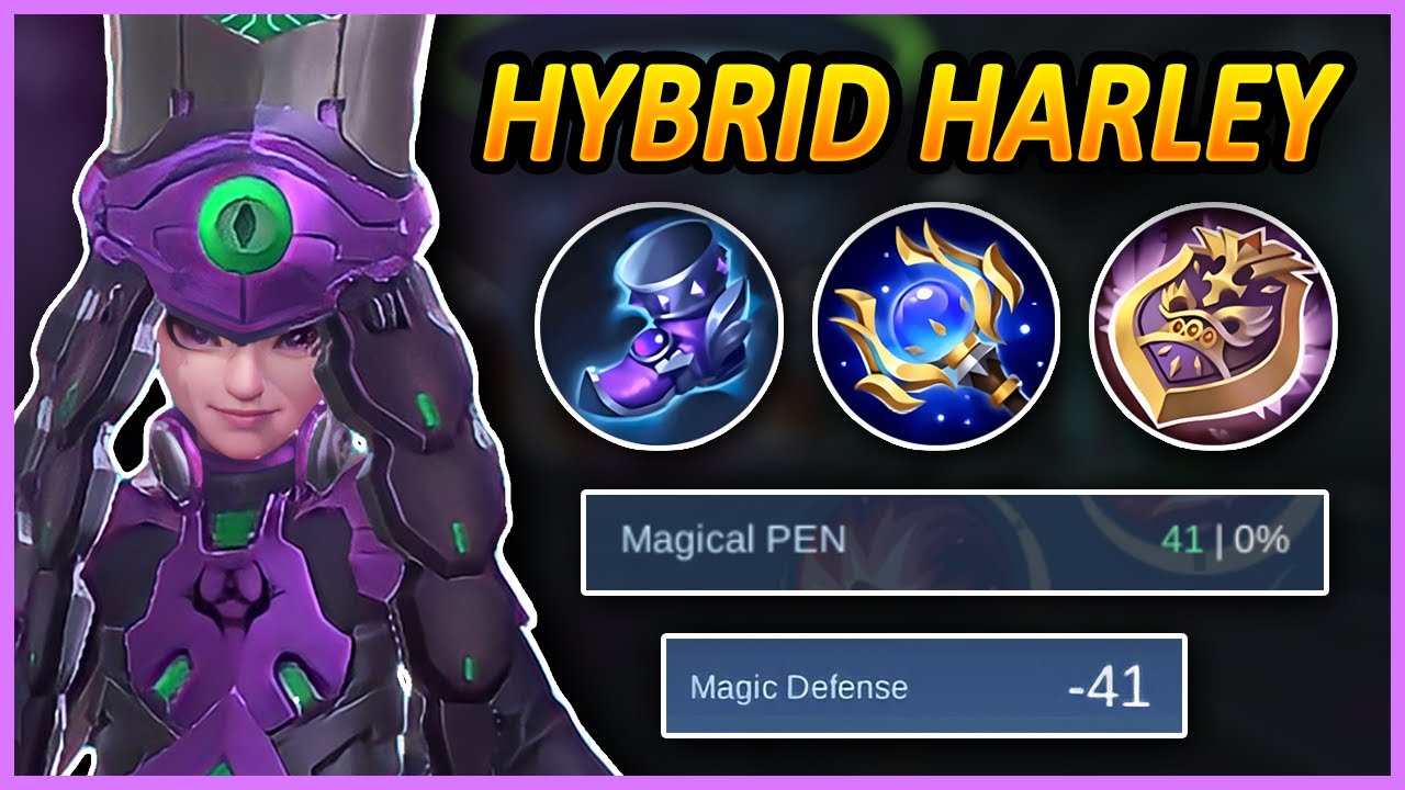 Harley HYBRID Build with Penetration and Tank Items (Best Damage HACK 😎) - Harley Montage Eps 1