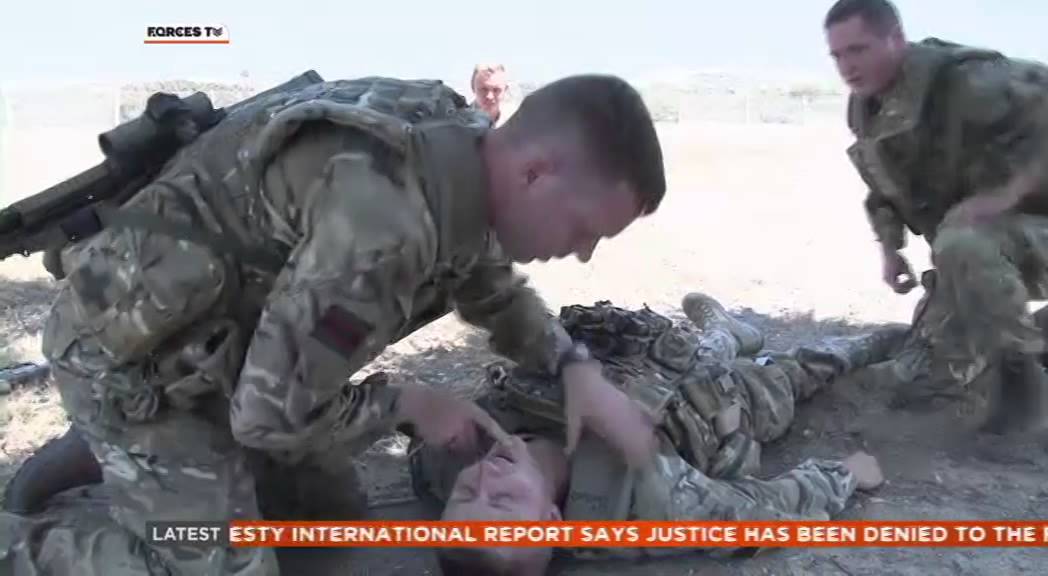 2-й стрелковый полк проводит тренировку на Кипре перед поездкой в ​​Афганистан 12.08.14