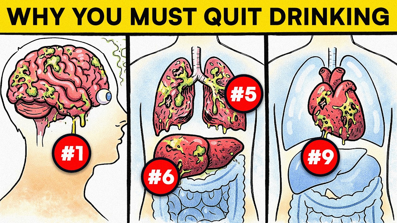 50 Reasons You MUST Stop Drinking Alcohol IMMEDIATELY