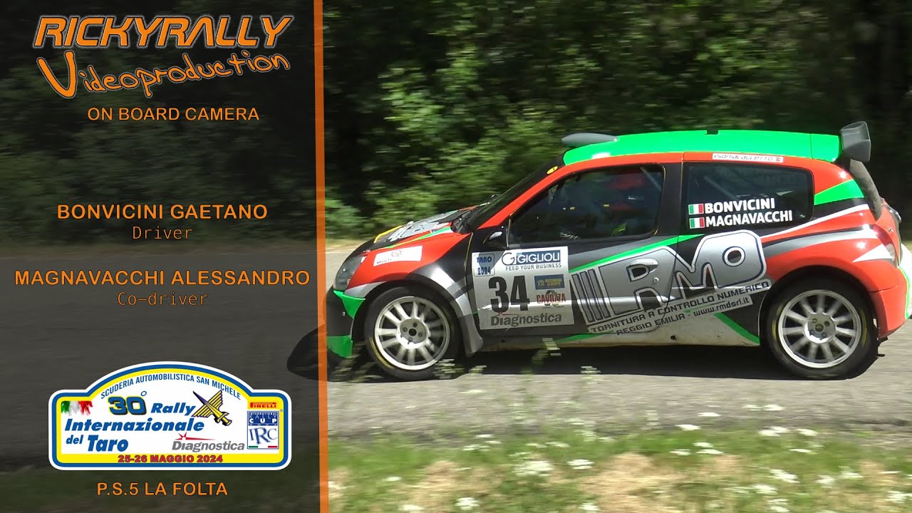 OBC BONVICINI - MAGNAVACCHI // 30° Rally Internazionale del Taro 2024 // P.S.5 La Folta