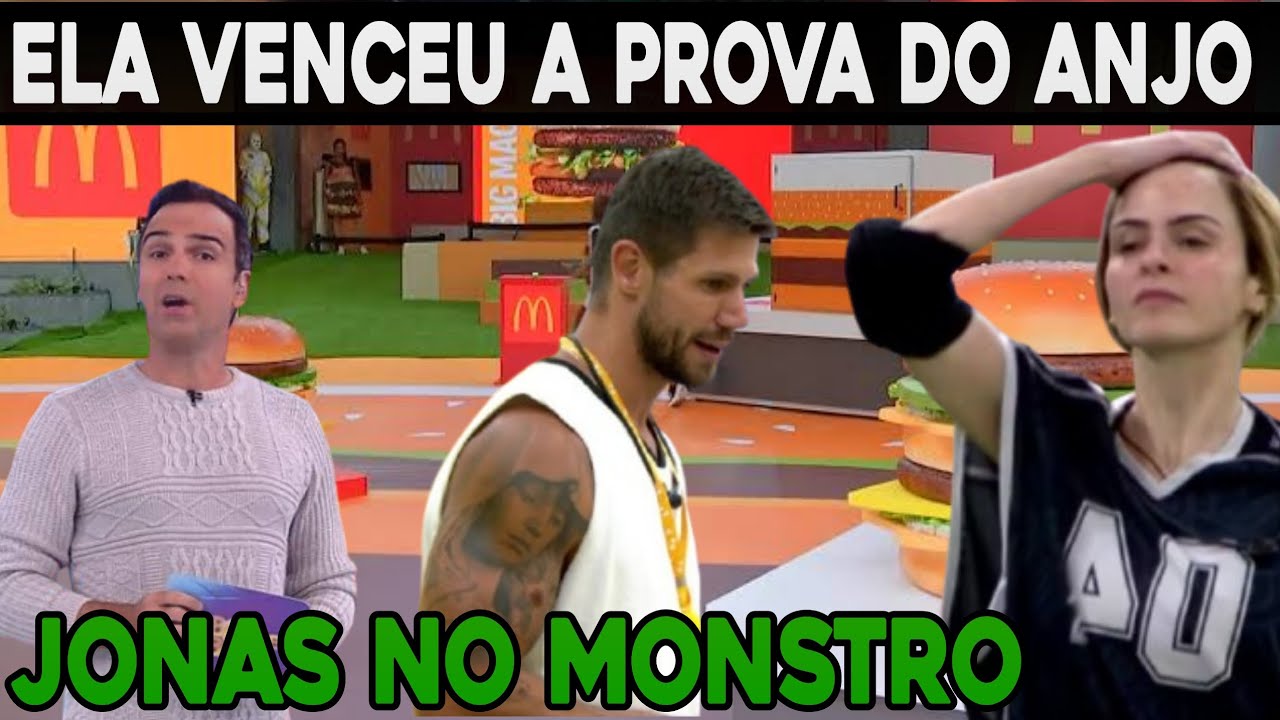 BBB 26: ANA PAULA VENCE A PROVA DO ANJO HOJE DOMINGO DIA 21 E COLOCA JONAS NO MONSTRO Q SURTA