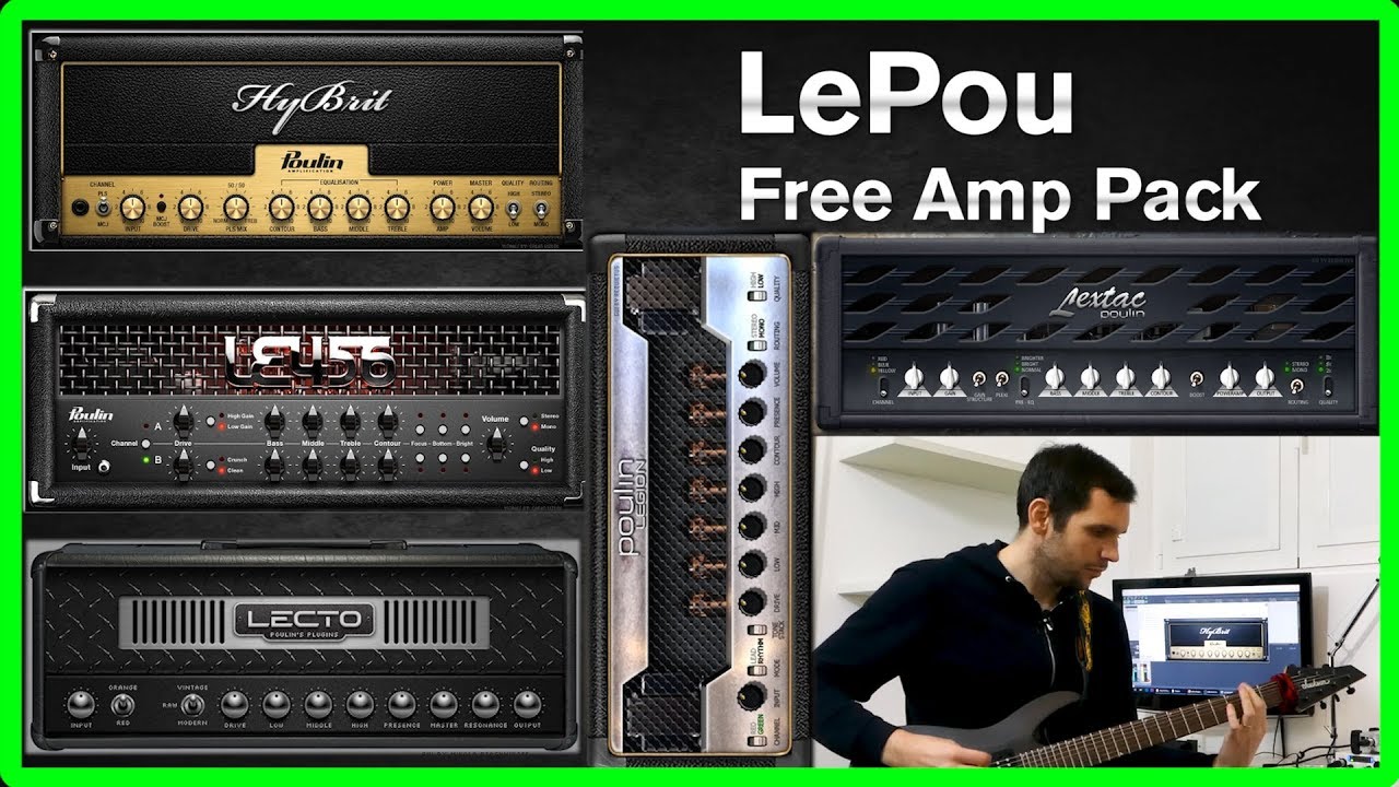 LePou Poulin Amp Pack - VST plugin review and tone test