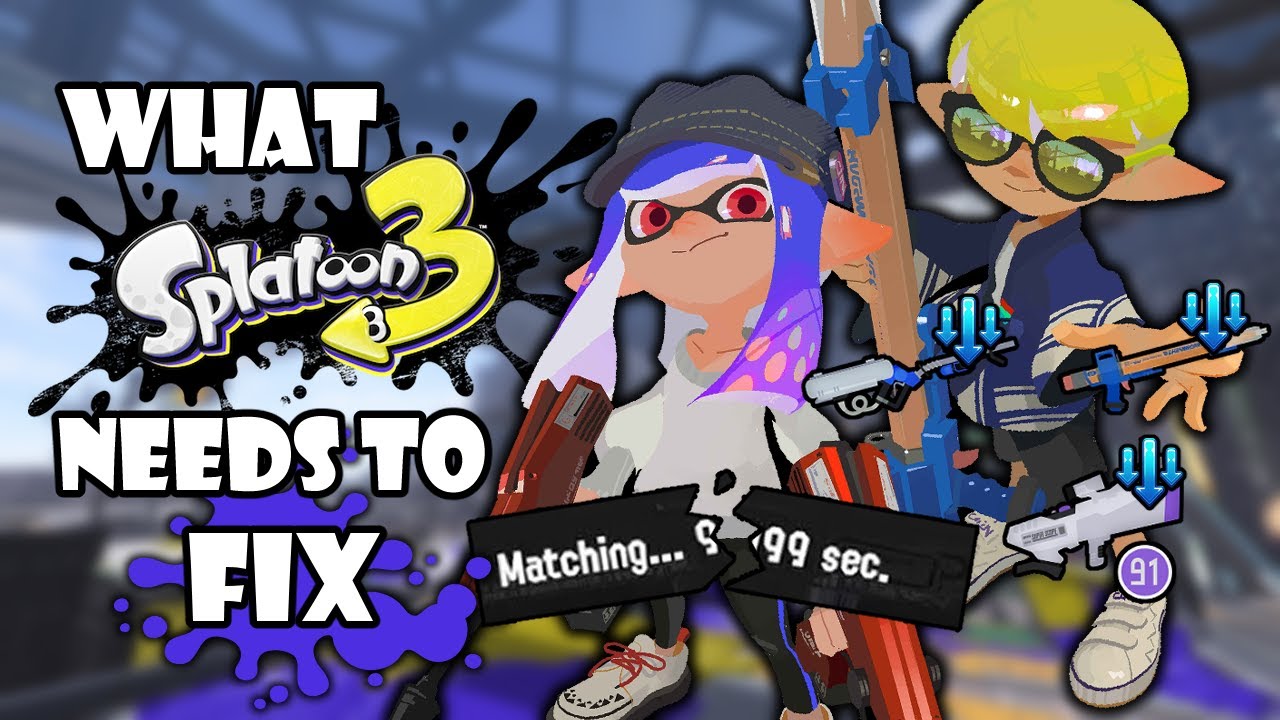 Что нужно исправить в Splatoon