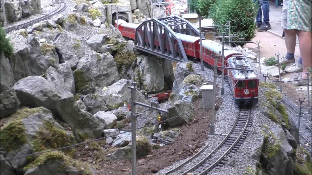 Gartenbahnfest in Eschershausen 2018 (LGB, Spur G, RhB,Piko,Kiss,Magnus)