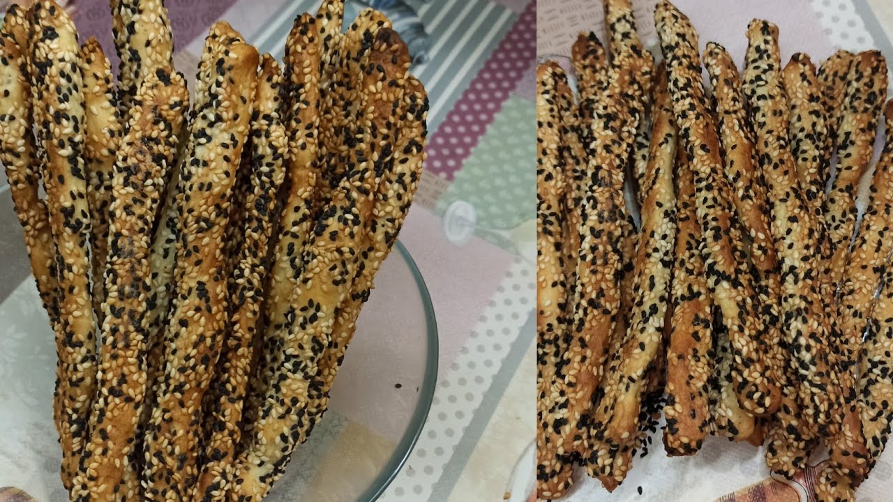 أصابع الخبز المقرمشة المالحة مع جميع تفاصيل لنجاحها وباقل التكاليف