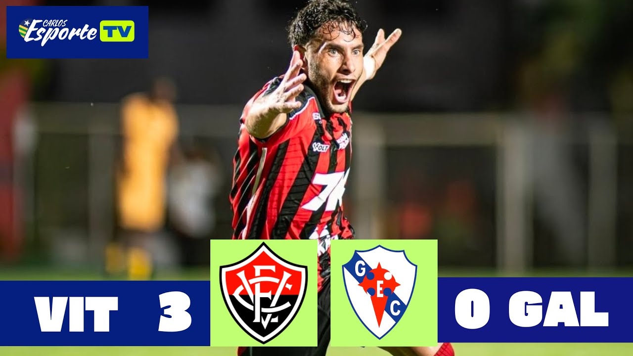 Vitória x Galícia . Campeonato baiano 2026. Gols e melhores momentos do jogo. 