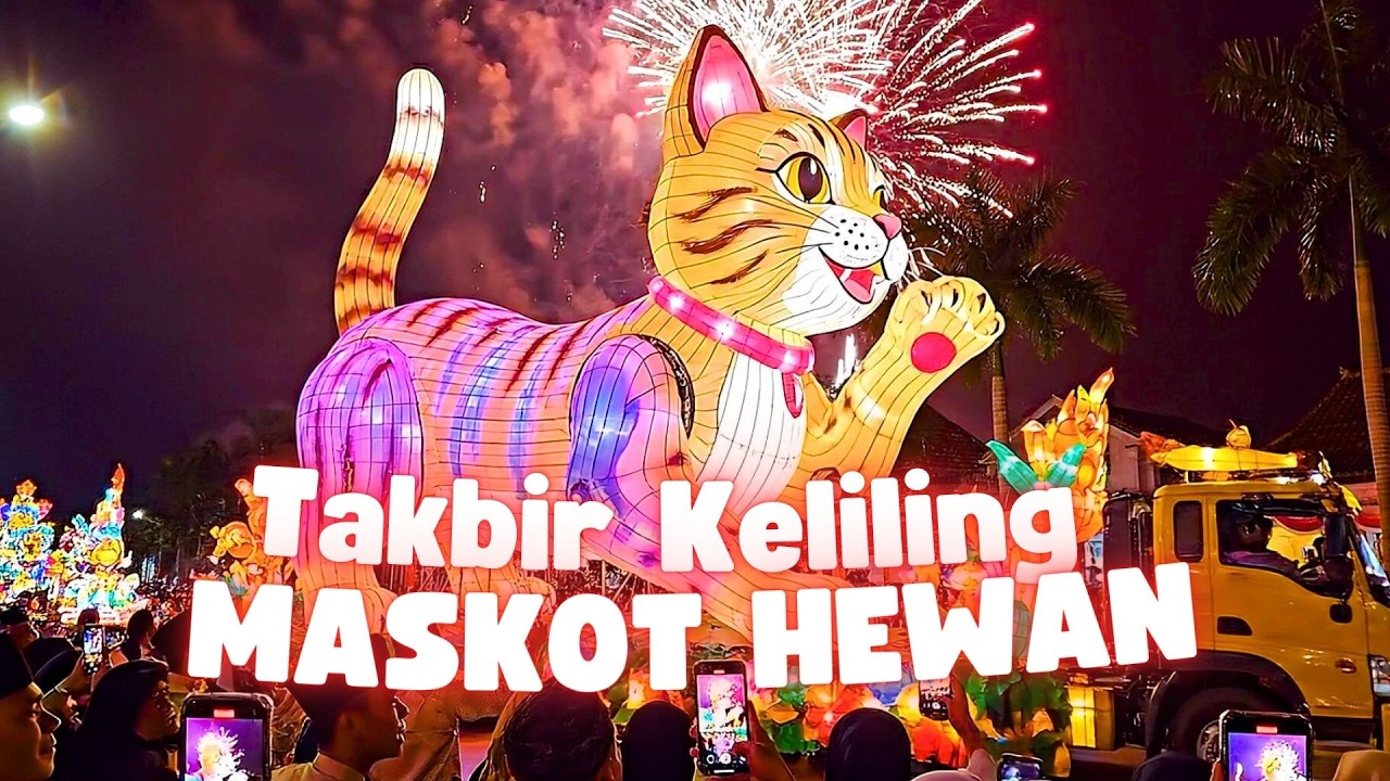 DJ Takbiran 2026 Full Bass Spesial Idul Fitri Maskot Hewan Kucing, Sapi, Ayam | Karnaval Takbiran
