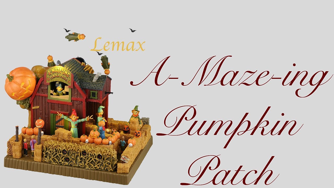 Lemax A-Maze-Ing Pumpkin Patch review (NEW FOR 2024)