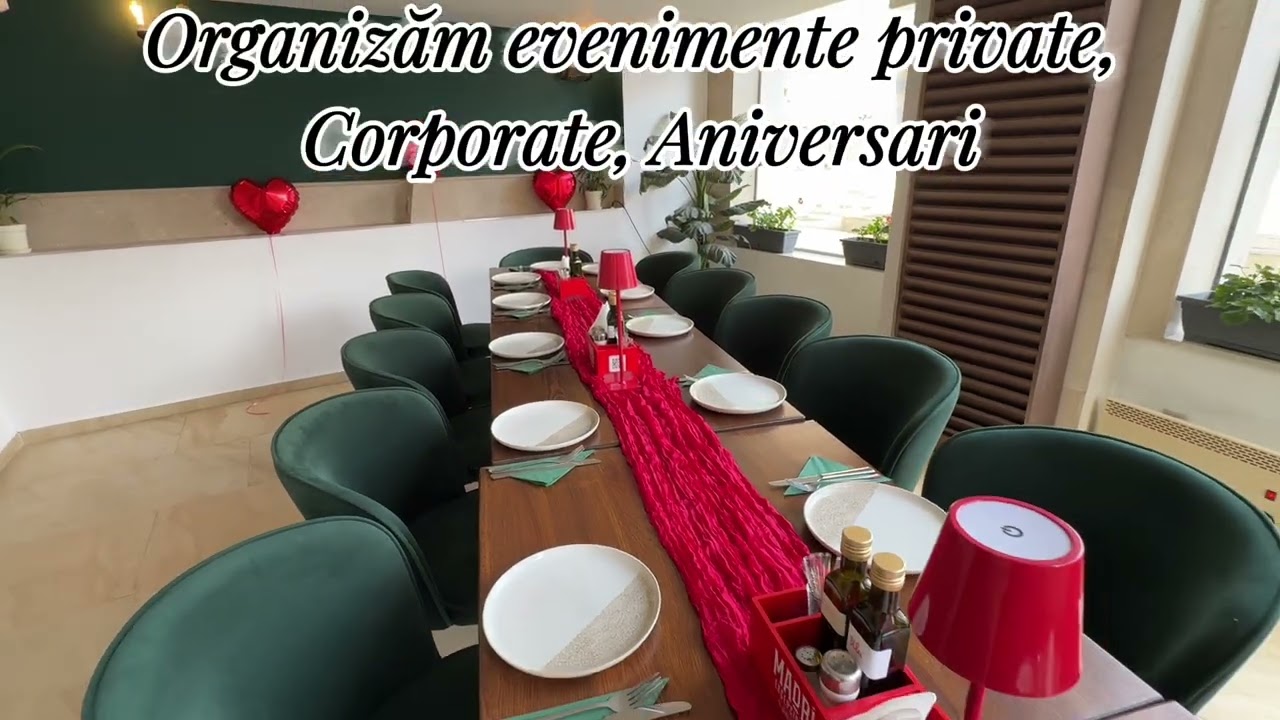 Organizăm evenimente private 