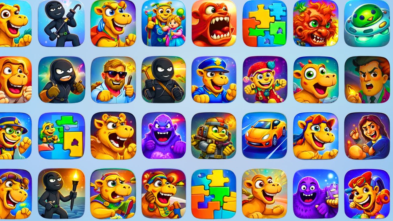 Roblox,Tom Friends,Poppy Playtime4,Stumble Guys,Help Me Tricky Puzzle, Number Master,Stumble Guys