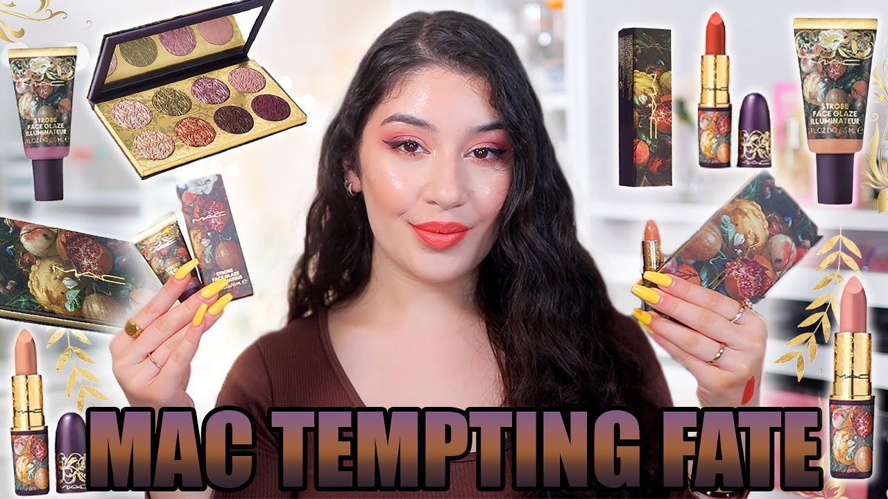 Свотчи и обзор осенней коллекции MAC TEMPTING FATE 2021