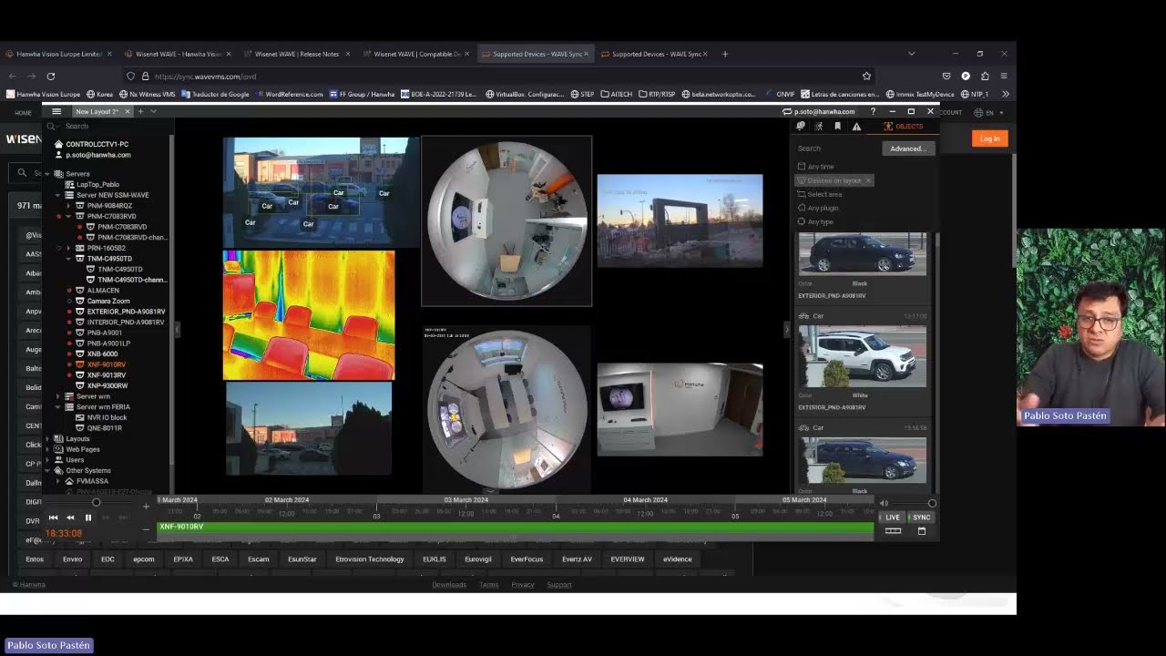 WiseNet Wave Descarga Hanwha Vision España/Spain