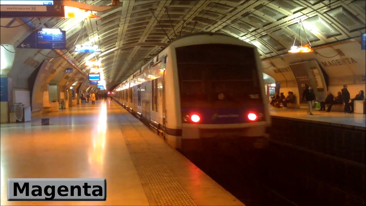 Magenta | RER E : Париж ( SNCF Z22500 )
