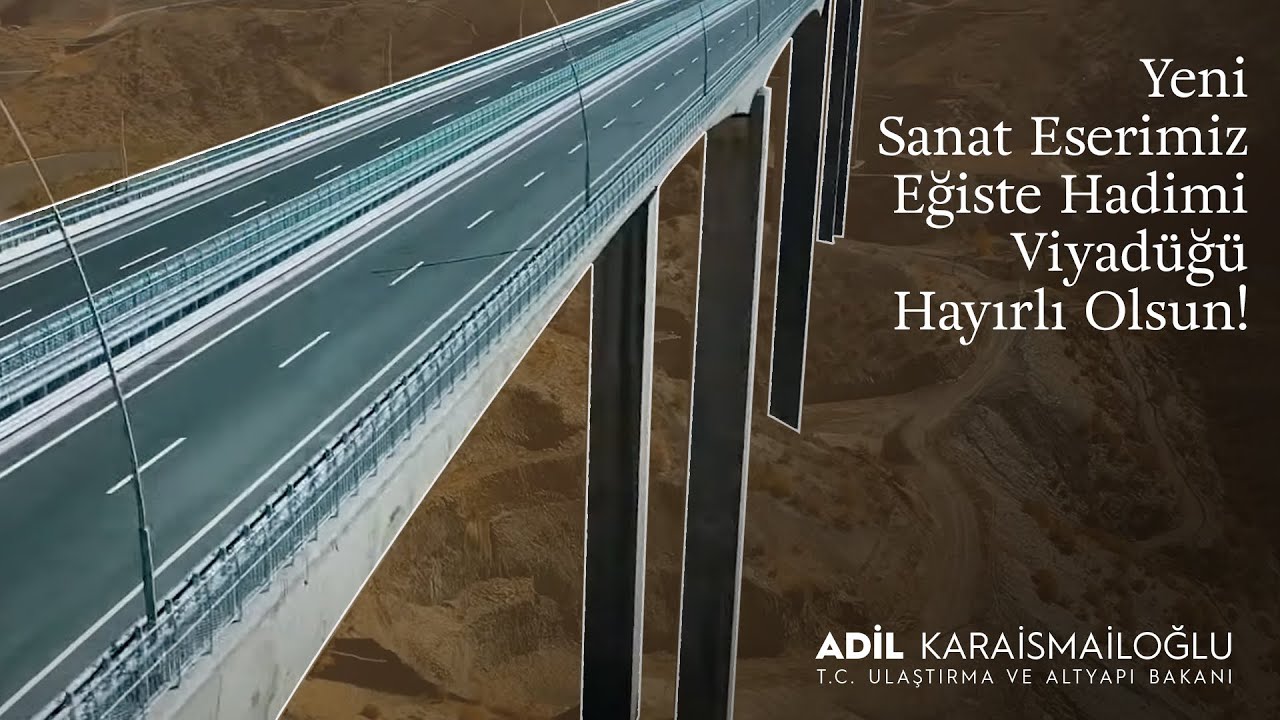 Yeni Sanat Eserimiz Eğiste Hadimi Viyadüğü Hayırlı olsun!🇹🇷