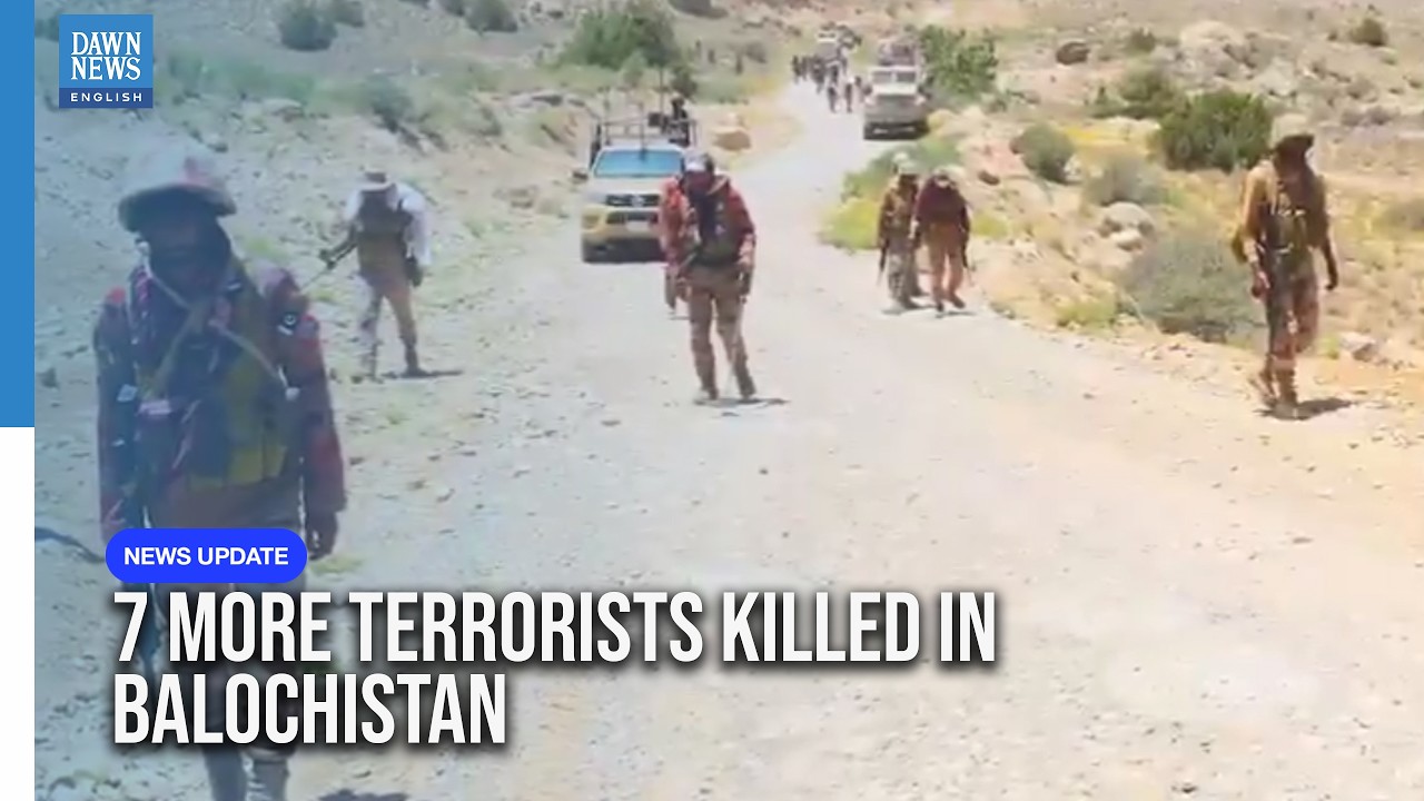 7 More Terrorists Killed as Operation Shaban Continues in Balochistan: State Media | Dawn News