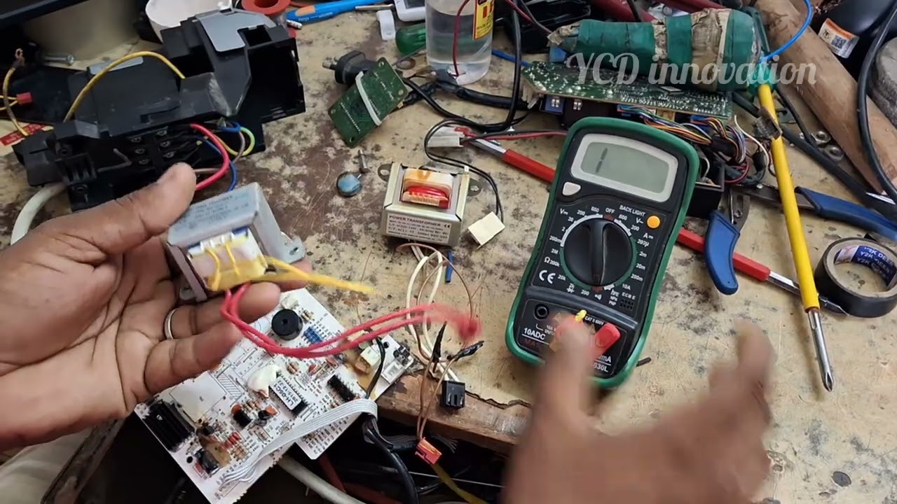 Split ac pcb board repair/pcb board power supply problem solving/pcb board service in tamil