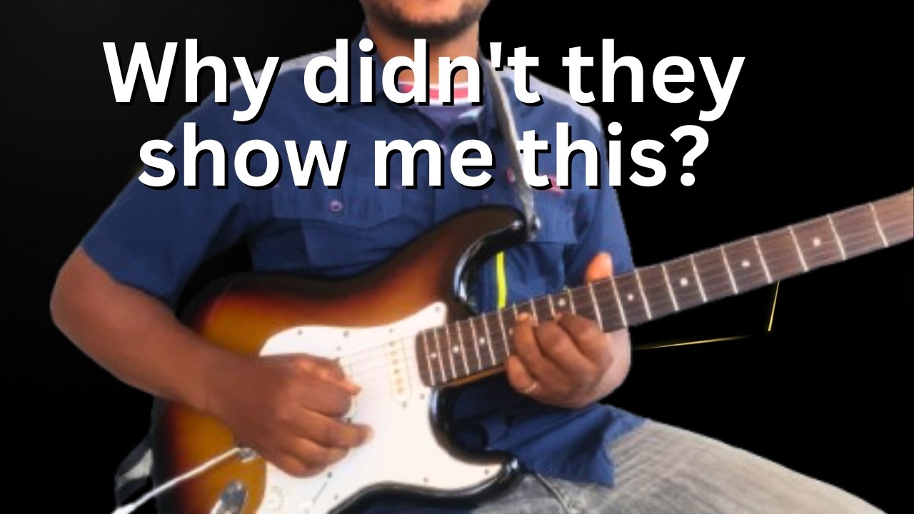 Why Nobody teaches worship guitar like this (simple lesson)