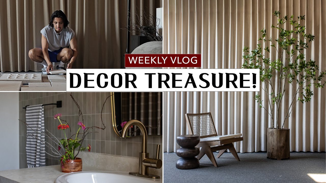 Weekly VLOG: vintage home decor haul, Ikebana arrangement, Walmart home finds,  | Casa Refined Vlogs