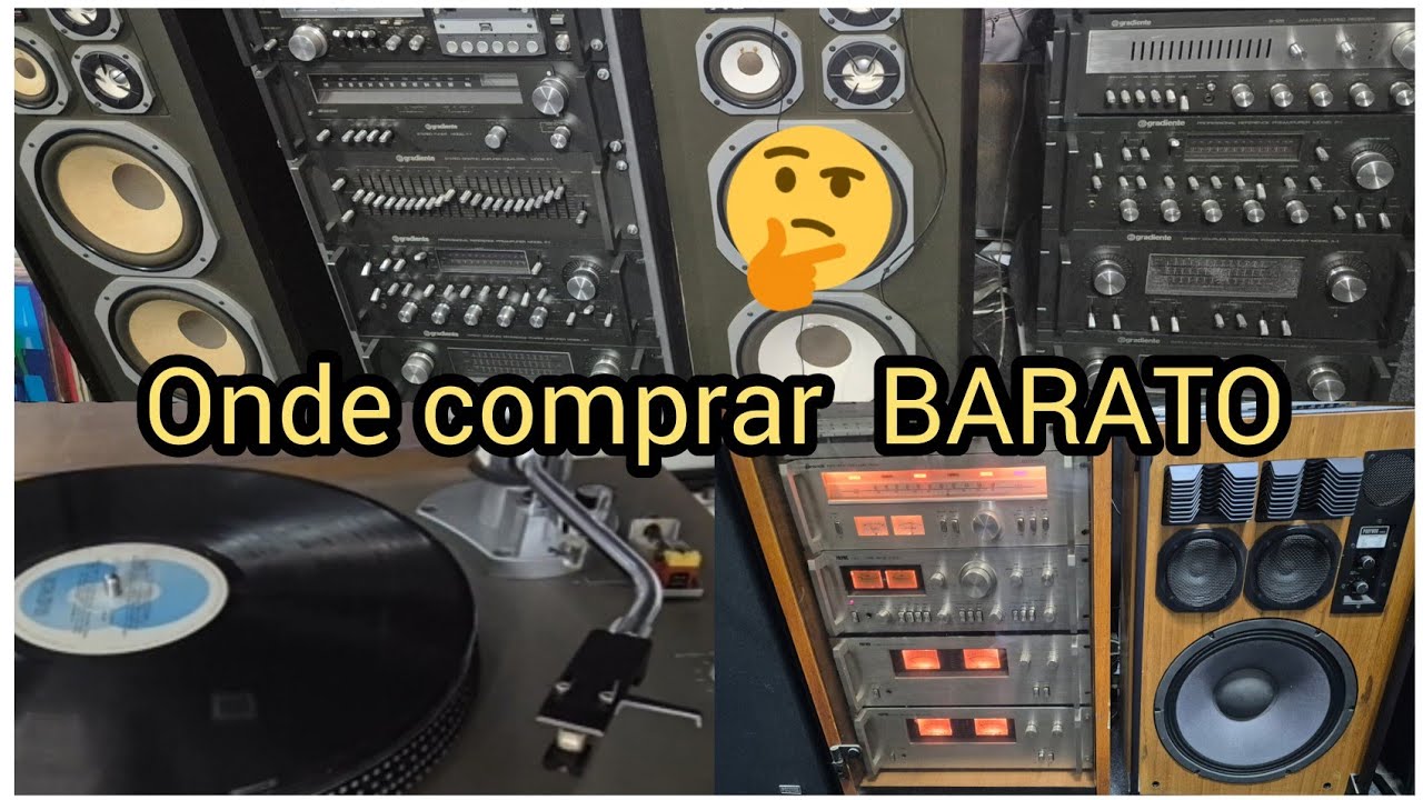 Onde comprei meu som vintage