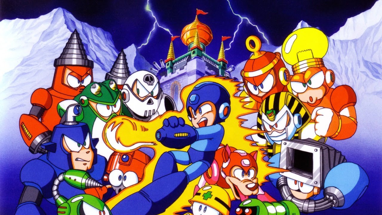 Mega Man 4 - Defeating the 8 Robot Masters