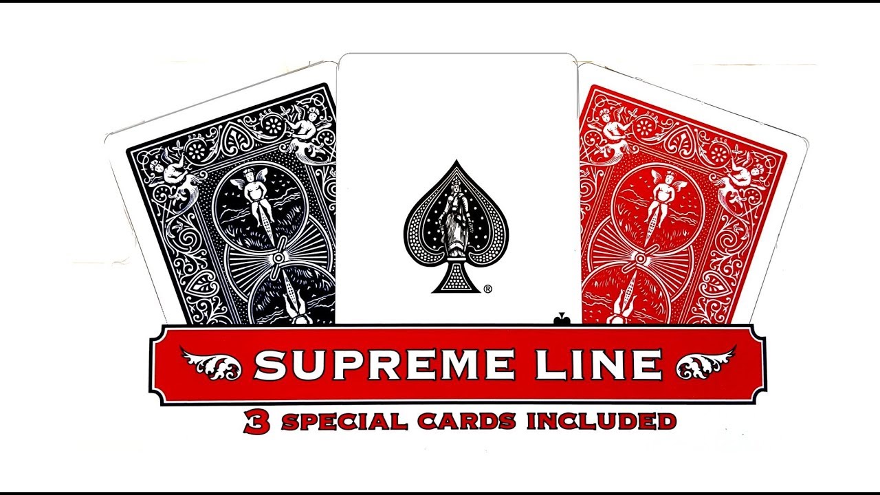 Bicycle Supreme Line Playing Cards Magic Trick