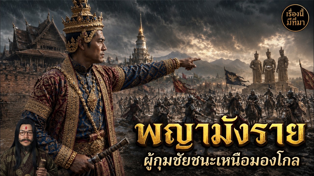 พญามังราย - ปฐมกษัตริย์ล้านนา ปะทะ จักรวรรดิมองโกล l ตำนานนี้มีที่มา EP.81