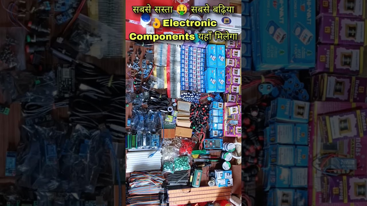 You will find the cheapest and best Electronic Components here. In wholesale price #short #youtub...