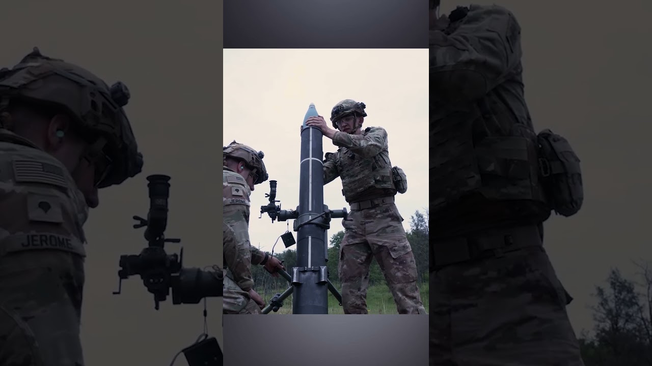 Not a Movie, This is Real Mortar Training 