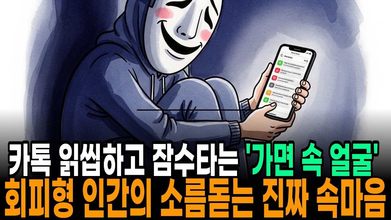 도망치고 싶은가요? 주변사람 피 말리는 회피형 인간의 진짜 속마음