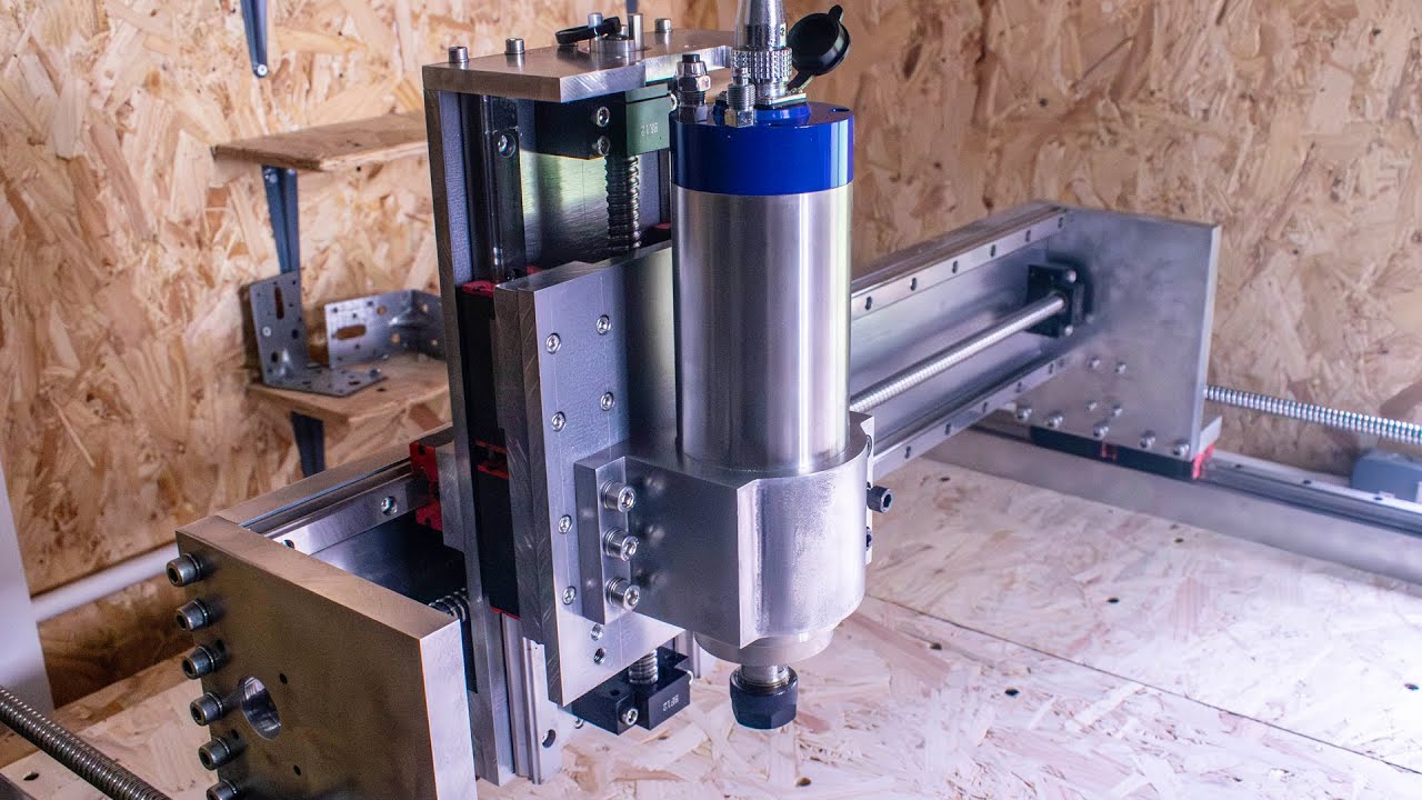 DIY CNC 011 - VFD and Spindle Test