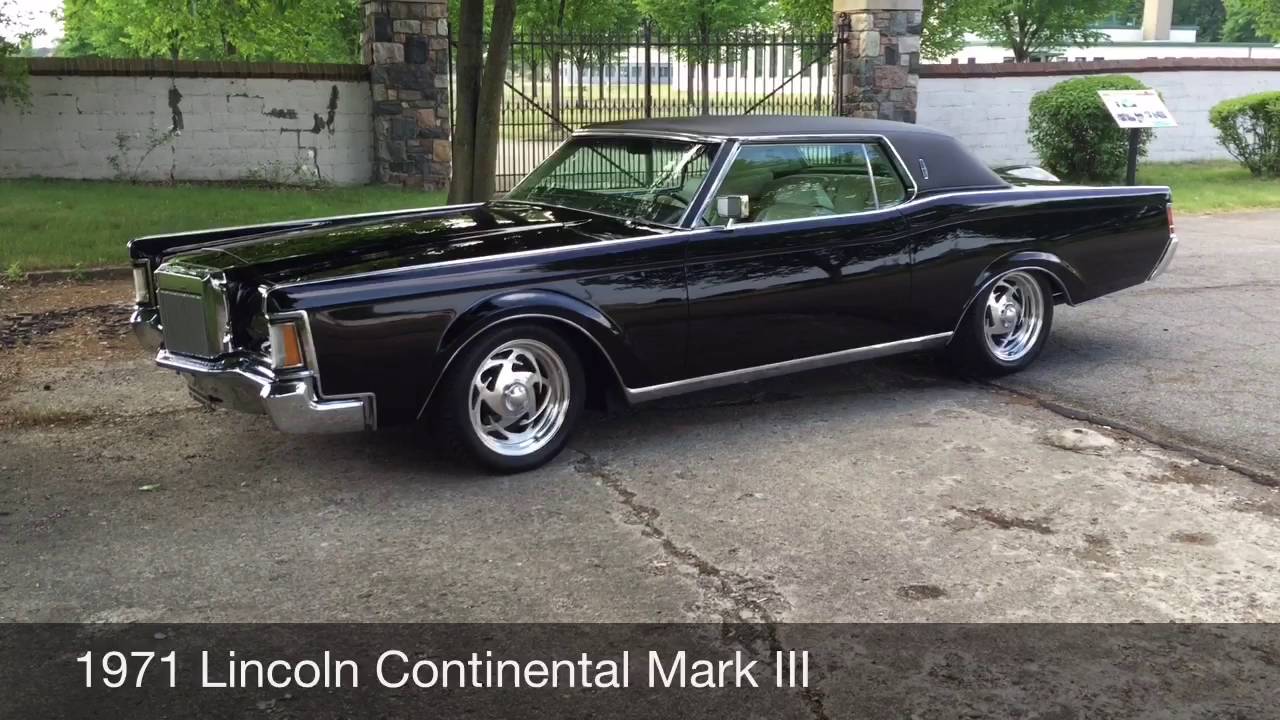 1971 Lincoln Continental Mark III from Rev Up Motors