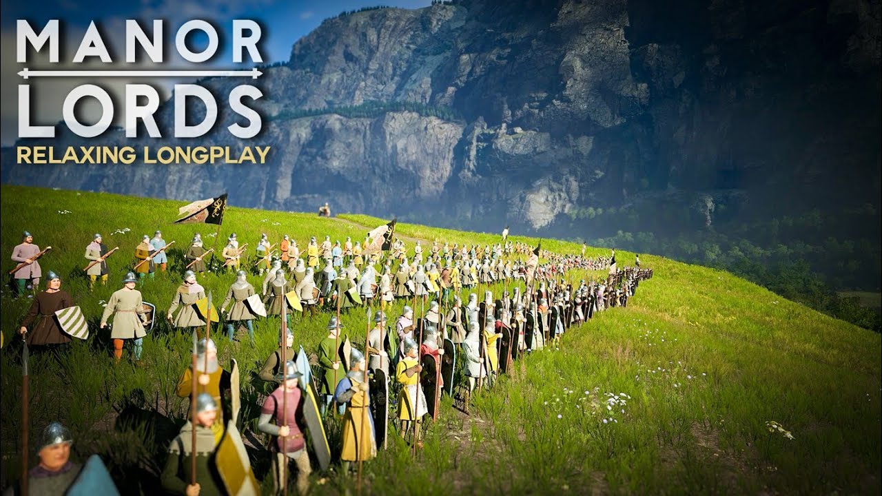 Relaxing Longplay: Conquering The World of 'Manor lords'... | Stress Relief & Fall Asleep