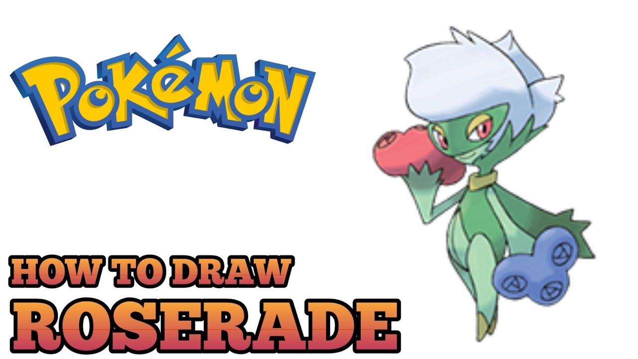 💥How to Draw Roserade || Pokemon drawing #pokemon #drawing #viral #draw #Roserade