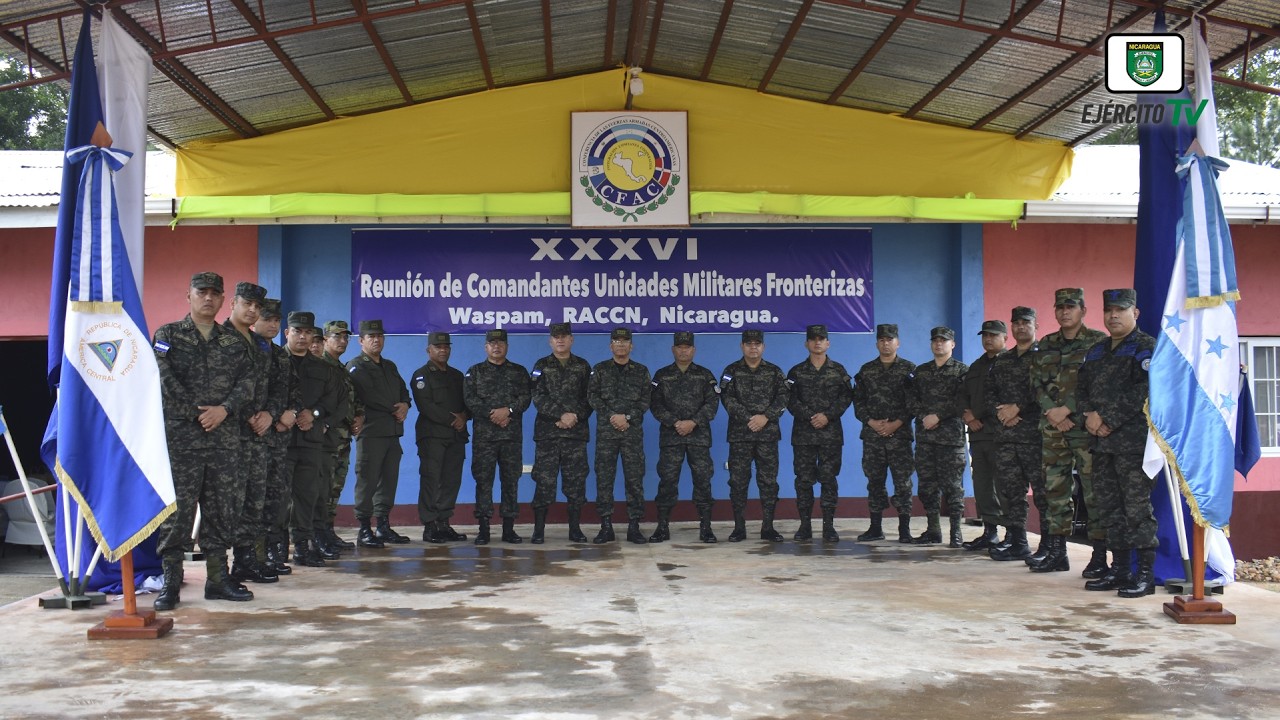 XXXVI Reunión de Comandantes de Unidades Militares Fronterizas entre Nicaragua y Honduras