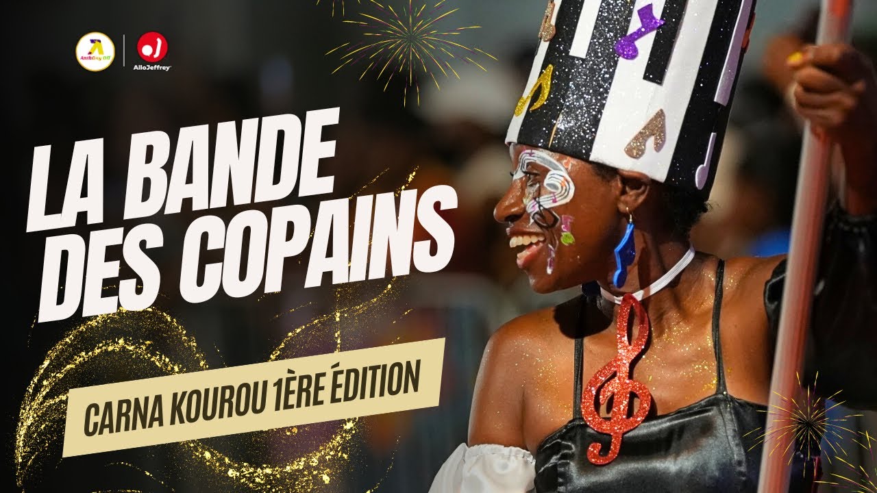 CARNAVAL DE GUYANE 2024 - LA BANDE DES COPAINS - CARNA KOUROU 1ÈRE ÉDITION - PARADE DE KOUROU