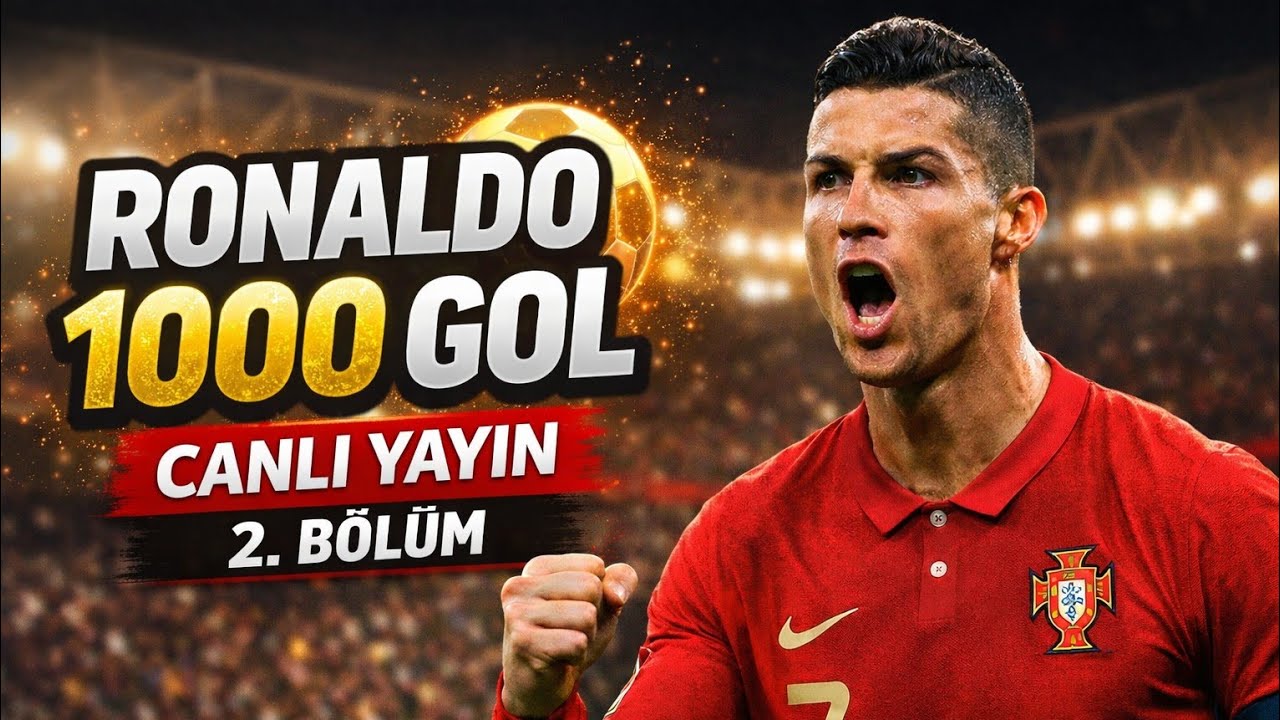 DÜNYA ŞOKTA! RONALDO 1000 GOLE ULAŞTI!