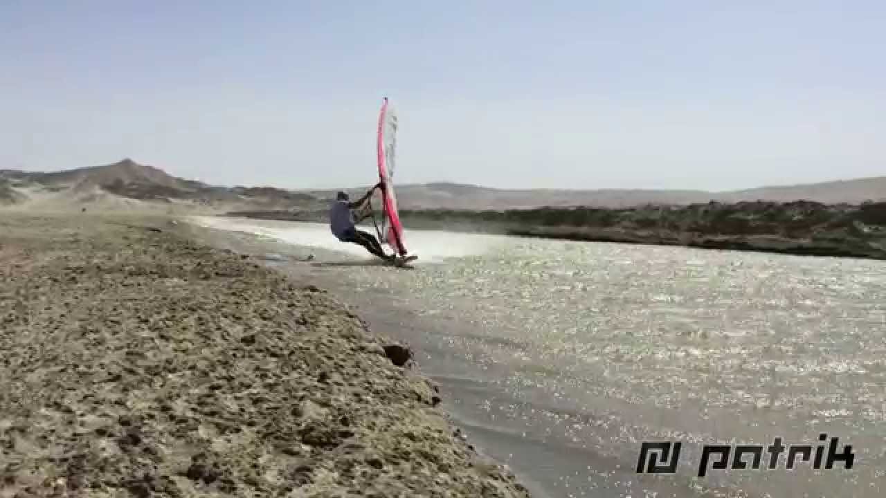 Karin Jaggi and Patrik Diethelm on the hunt for speed records in Lüderitz 2015