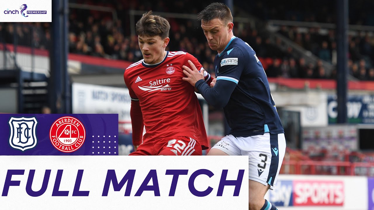 Two Goals At The Death In Thrilling Draw | Dundee 2-2 Aberdeen | Full Match Replay