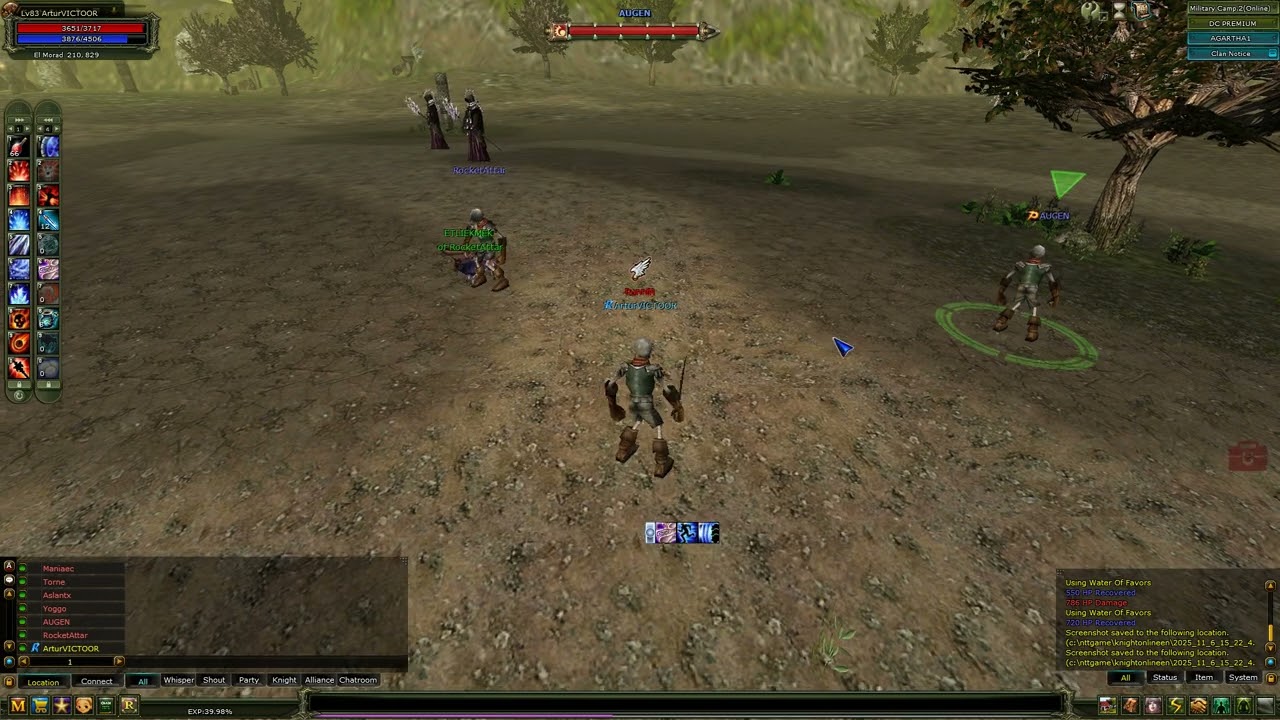 Knight Online 2025 11 06   AGARTHA EWİL WİZARD AFK BOT KOSP