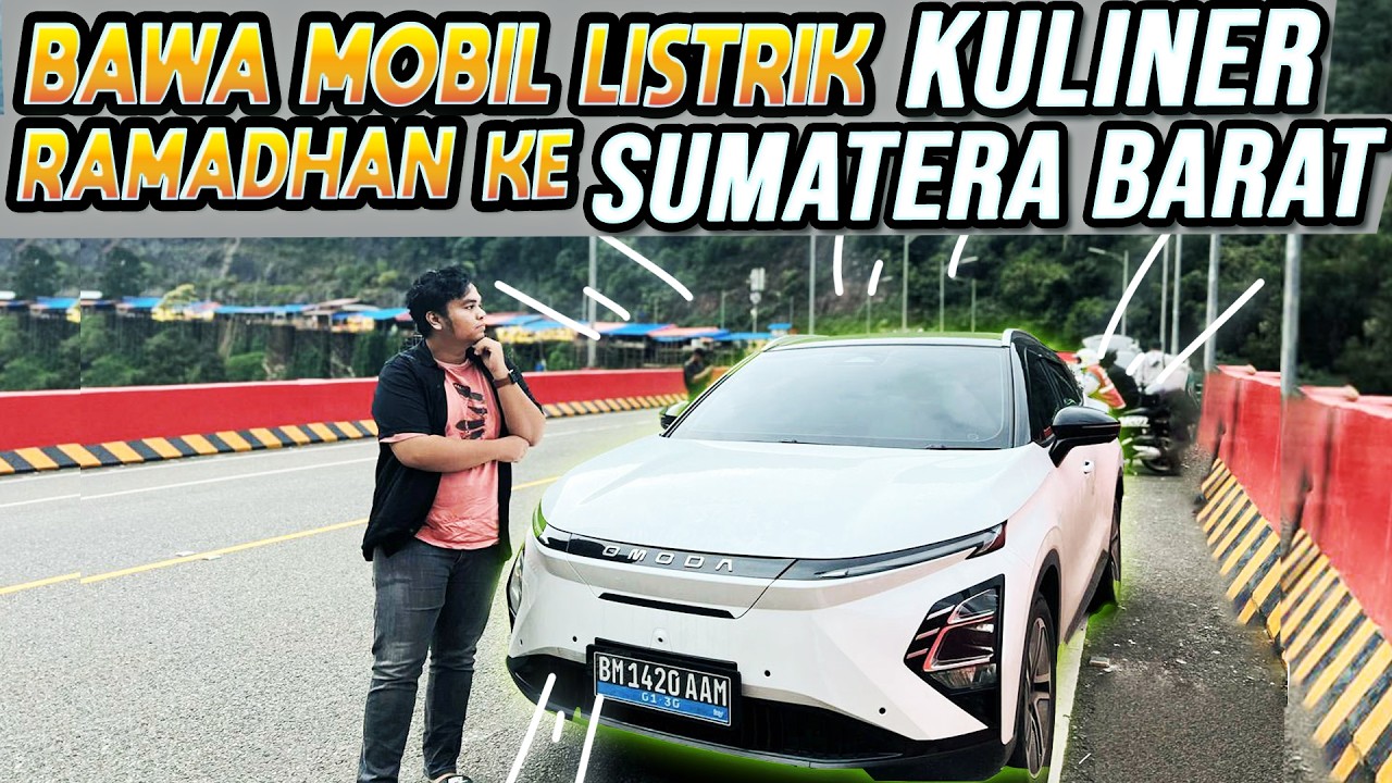 Bawa Mobil Listrik Road Trip Kuliner Ramadhan ke Sumatera Barat