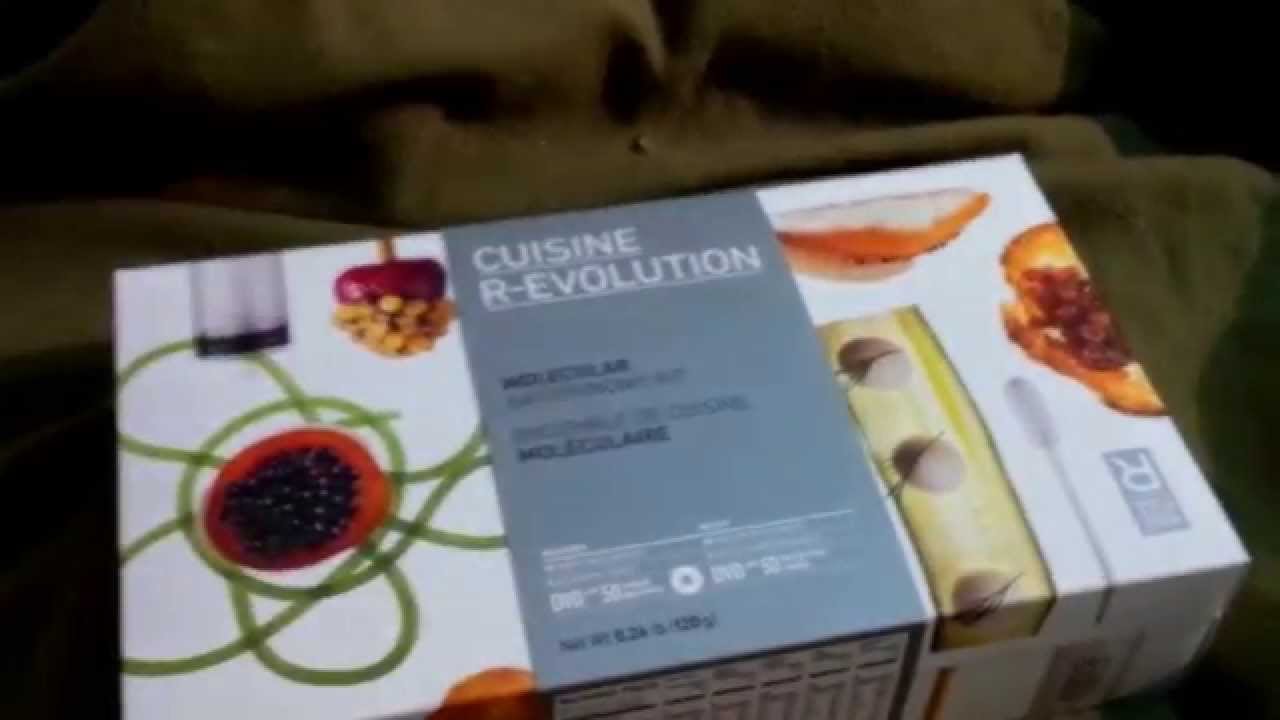 Unboxing a Molecule-R CUISINE R-EVOLUTION Molecular Gastronomy Kit
