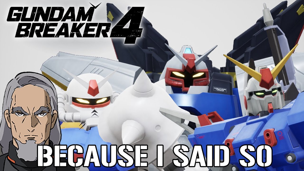 That thing is a Gundam - How to add Gundam type eyes to your builds (Gundam Breaker 4)